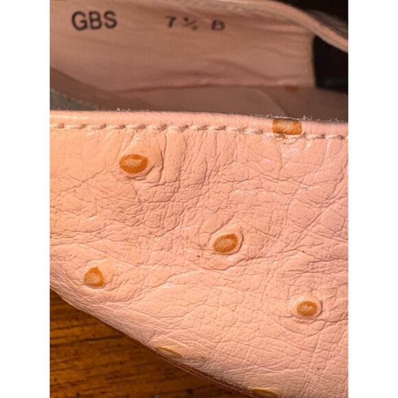 Vintage Charles jourdan leather mules size 7.5B - Picture 5 of 9